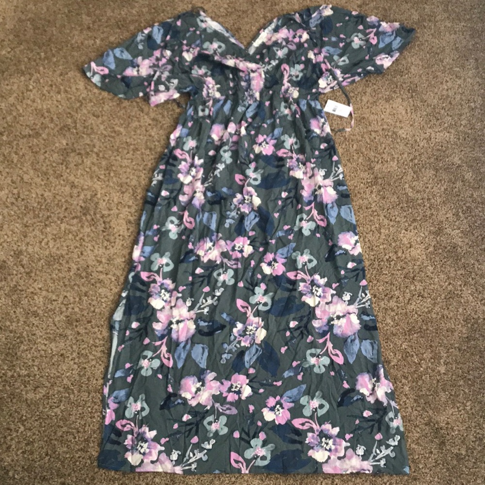 Jessica Simpson Floral Maternity Dress
